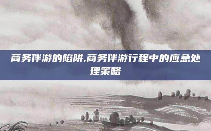 昭通商务伴游的陷阱,商务伴游行程中的应急处理策略